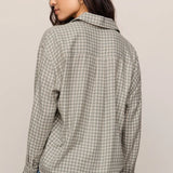 Z Supply | River Plaid Button Up - Emerald Cove