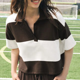 Z Supply | Mariner Polo Top- Dark Chocolate