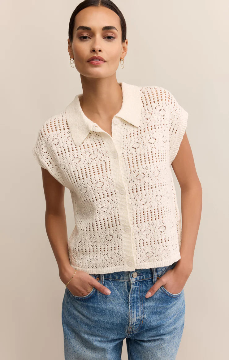 Z Supply | Kinsley Sweater Top- White