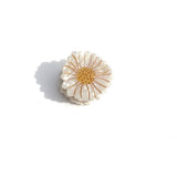 Solar Eclipse | Hand-painted Mini Claw Hair Clip - Daisy