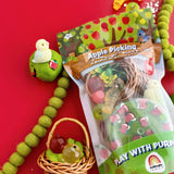 Earth Grown | Apple Picking Mini KidDough Play Pack