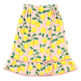 Bella Sleep + Spa | Spa Wrap - Pink Stripes + Lemons