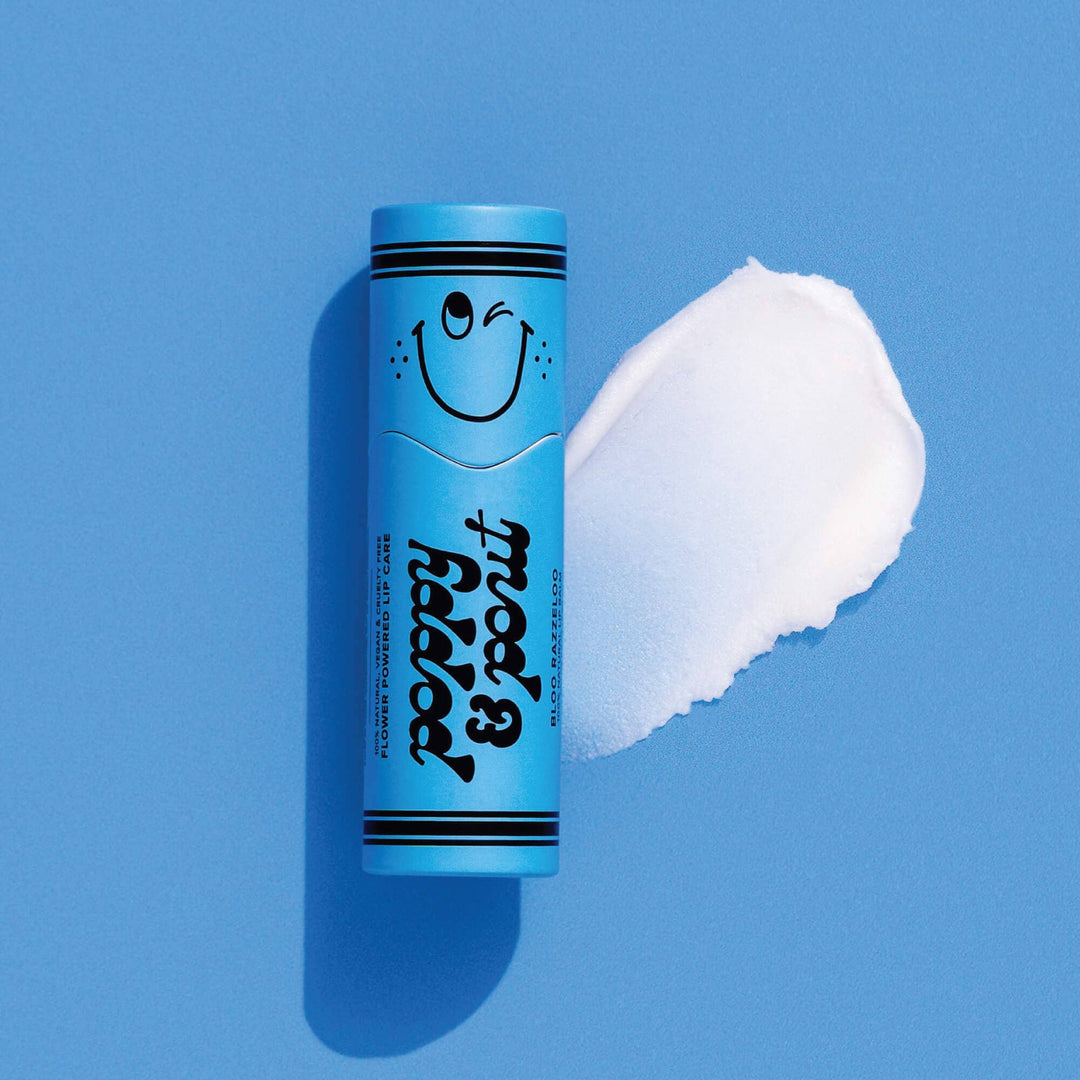 Poppy & Pout "Lil Poppies" Lip Balm | Blue Razzeloo