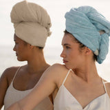 VOLO Beauty | Hero Hair Towel- Latte Luxe Tube