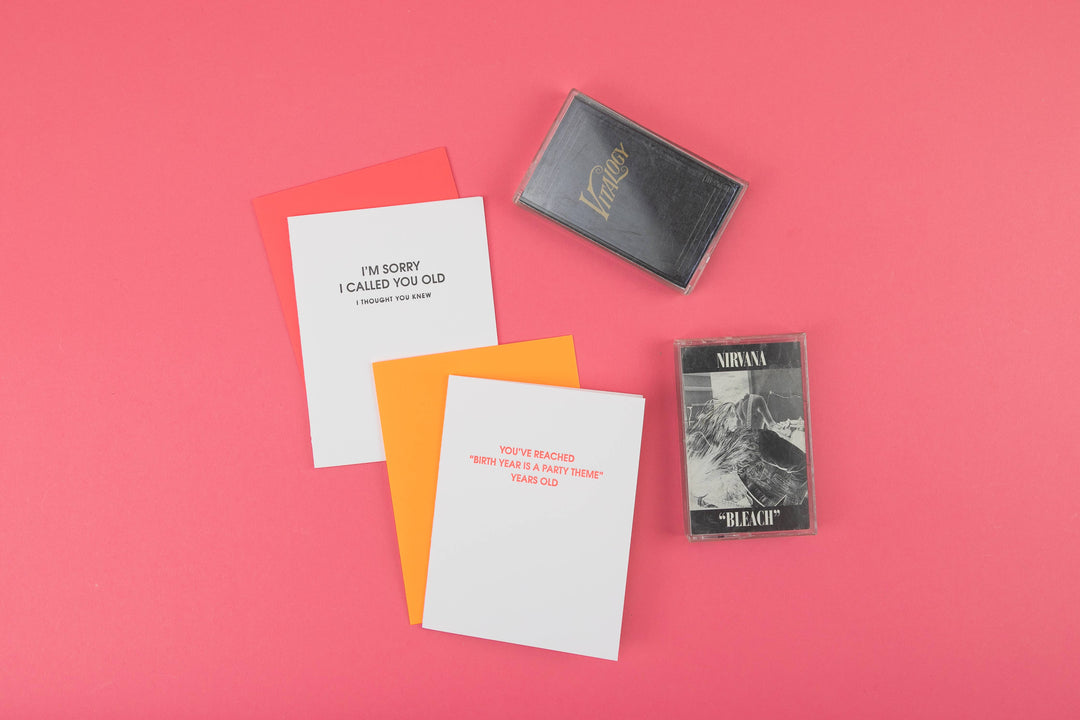 I Am Sorry I Called You Old, Thought Yo -Funny Birthday Card