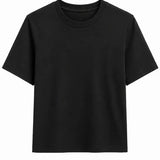 Perfect White Tee | Atlas Heavy Jersey SS Crew - True Black