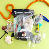 Earth Grown KidDoughs | Dinosaur Fossil Dig KidDough Play Kit