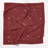 Jenni Earle | Heritage cotton bandana - “Blaze A Trail”