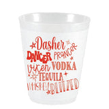 Sassy Cups | Dasher Dancer Vodka Tequila Whiskey Blitzed FF