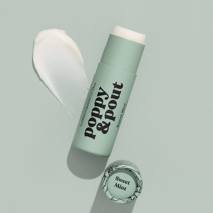 Poppy & Pout Lip Balm | Sweet Mint