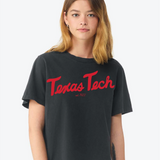 Texas Tech Bold Script - Black