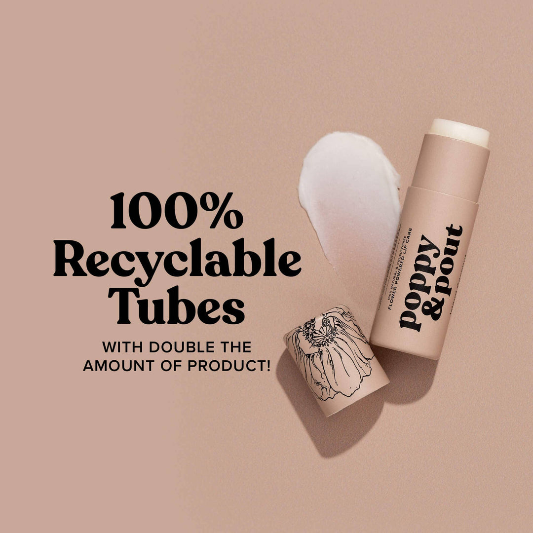 Poppy & Pout Lip Balm | Island Coconut