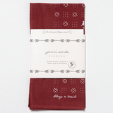 Jenni Earle | Heritage cotton bandana - “Blaze A Trail”