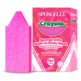 Spongelle | Razzmatazz Ripple Body Buffer | Crayola x Spongellé