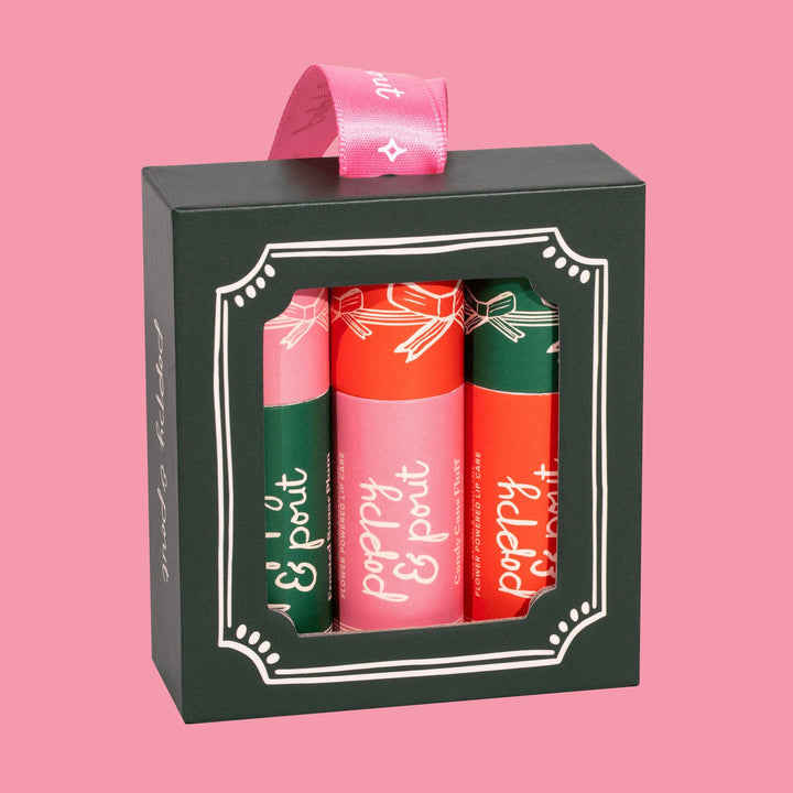 Limited Edition Lip Balm Trio | Holiday Ornament