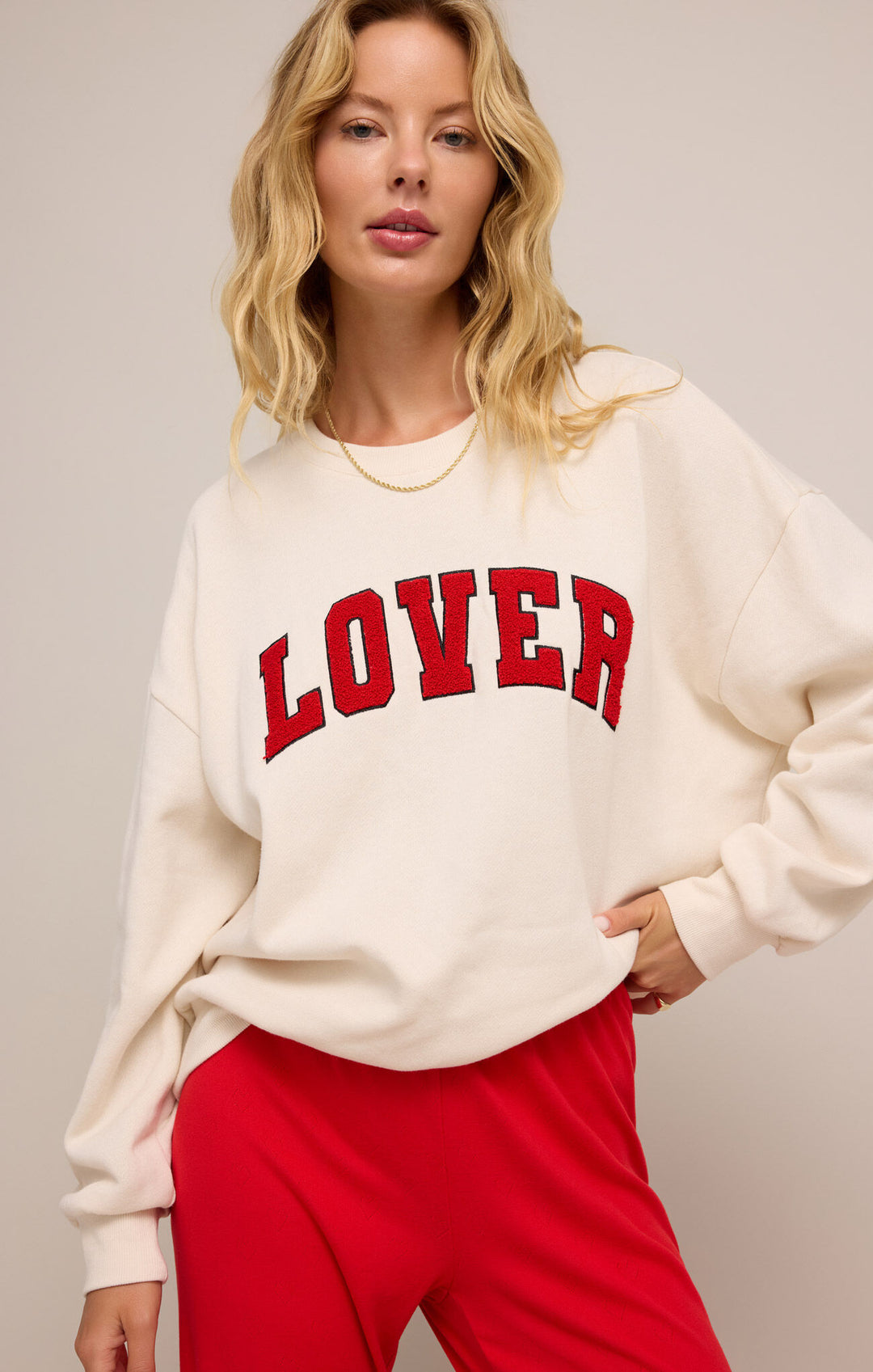 Z Supply Oversized Lover Sweatshirt | Vanilla Ice