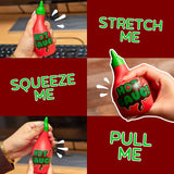 Boxer Gifts | Squishy Stress Toy - Hot Sauce