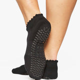 Pointe Studio | Women's Happy Full Foot Grip Sock – Black