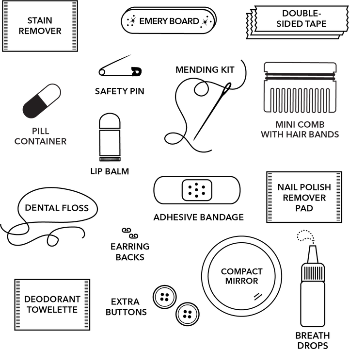 Glitter Minimergency Kit | Periwinkle, Stocking Stuffers