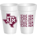 Sassy Cups | Texas A&M - Gig 'Em Mirror - 10 pack