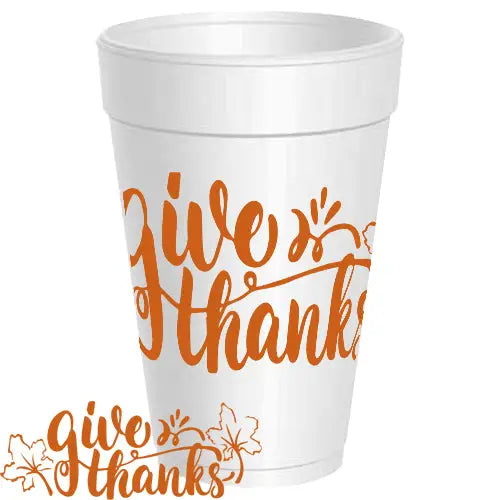 Thanksgiving Styrofoam Cups | Various