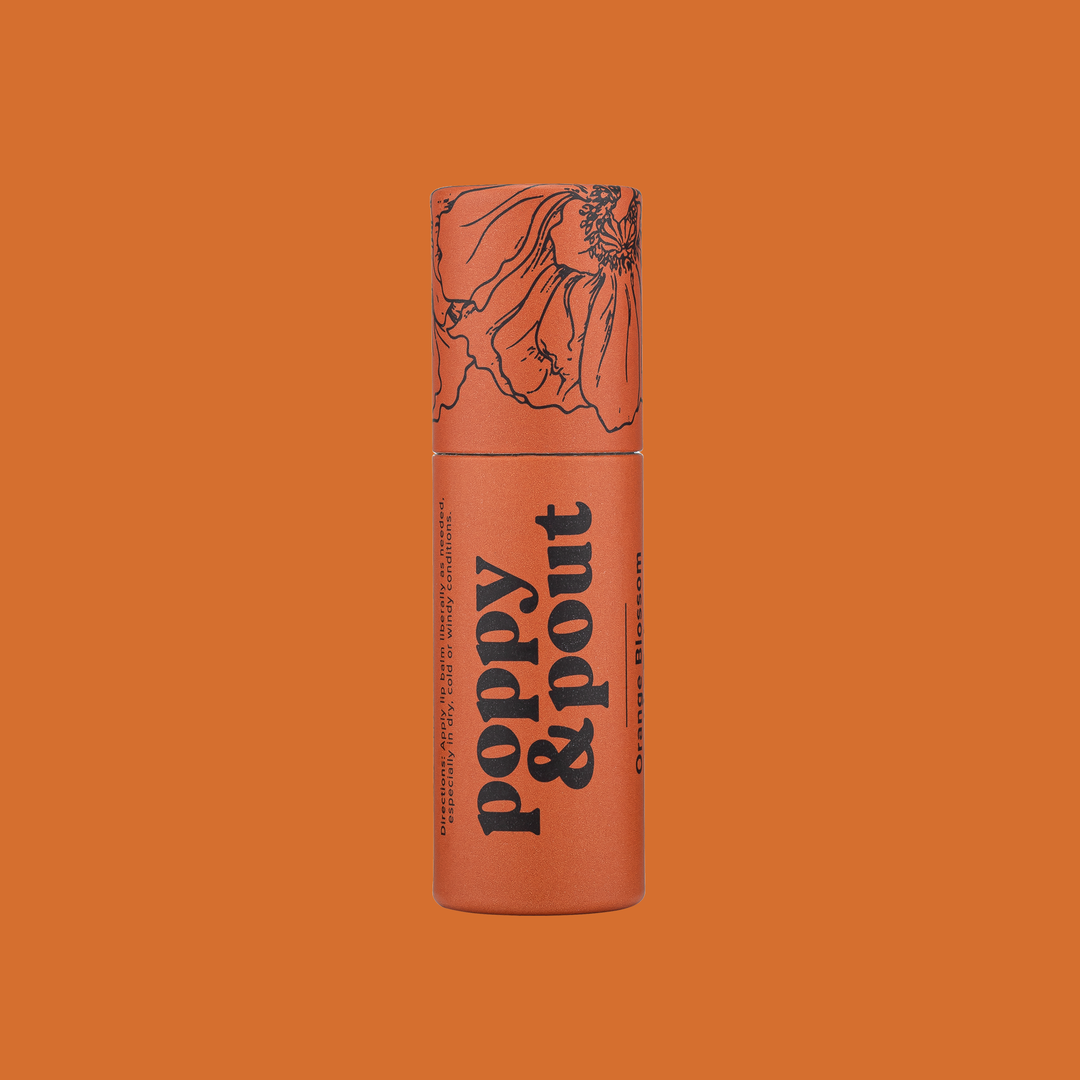 Poppy & Pout Lip Balm | Orange Blossom