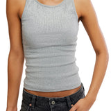 Free People | Night Shine Tank - Heather Grey