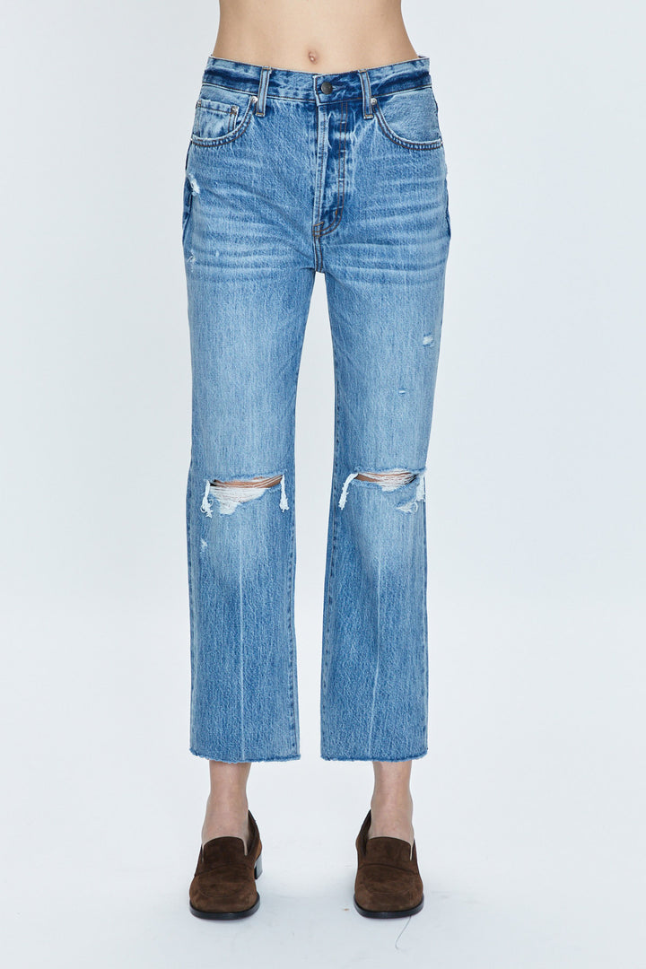 Pistola | Cassie Crop - Bushwick Distressed