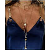 Sahira Jewelry Design | Mara Wrap Necklace - Gold