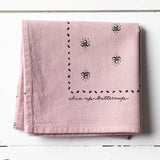 Jenni Earle | Heritage cotton bandana - “Chin Up Buttercup”