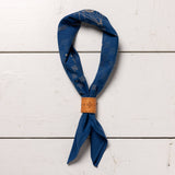 Jenni Earle | Leather Bandana Slide - Tooled - Scarf Ring