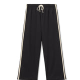 Perfect White Tee | Claud Pureform Track Pant - True Black