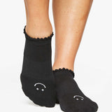 Pointe Studio | Women's Happy Full Foot Grip Sock – Black