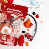 Earth Grown KidDoughs | Fire Station (Cherry Mango) KidDough Play Kit