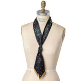 Jenni Earle | Silk Twilly Scarf - “Saddle Up and Lasso the Stars”