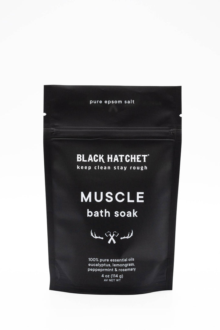 Black Hatchet Muscle - Bath Salt  Gift for Men