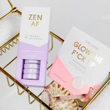 Chez Gagne | Zen AF - Aromatherapy Shower Steamers, Funny Gift - Lavender