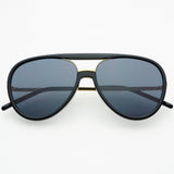 Freyrs | Shay Aviator Sunglasses - Black