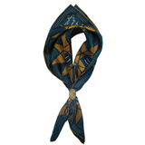 Jenni Earle | Silk Scarf - “Love Your Neighbor” - Square Neck & Hair Scarf