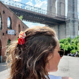 Solar Eclipse | Hand-painted Lucky Dice Claw Hair Clip