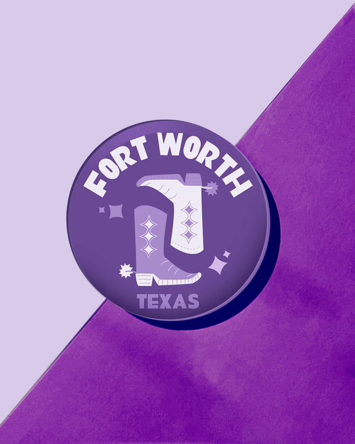 Fort Worth Texas Coaster | Individual