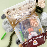 Earth Grown KidDoughs | Dinosaur Fossil Dig KidDough Play Kit