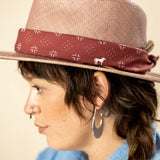Jenni Earle | Heritage cotton bandana - “Blaze A Trail”
