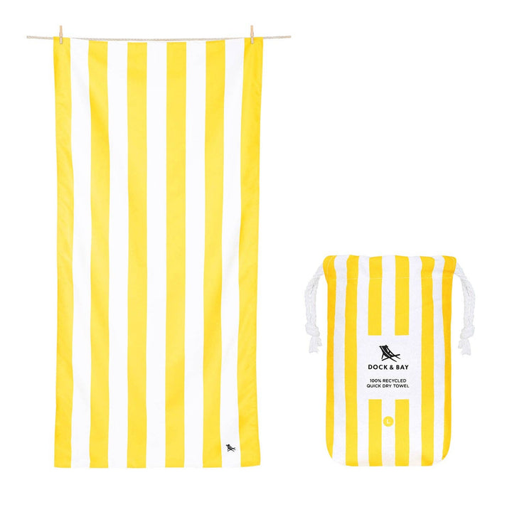 Dock & Bay Quick Dry Towels | Boracay Yellow