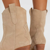 Free People | Cat Nap Cowboy Boot - Sunstone Sand Suede