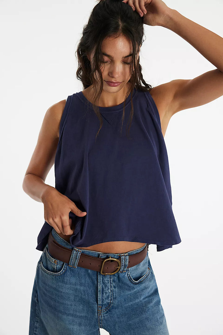 We The Free People  | Hialeah Tee- Deep Seas
