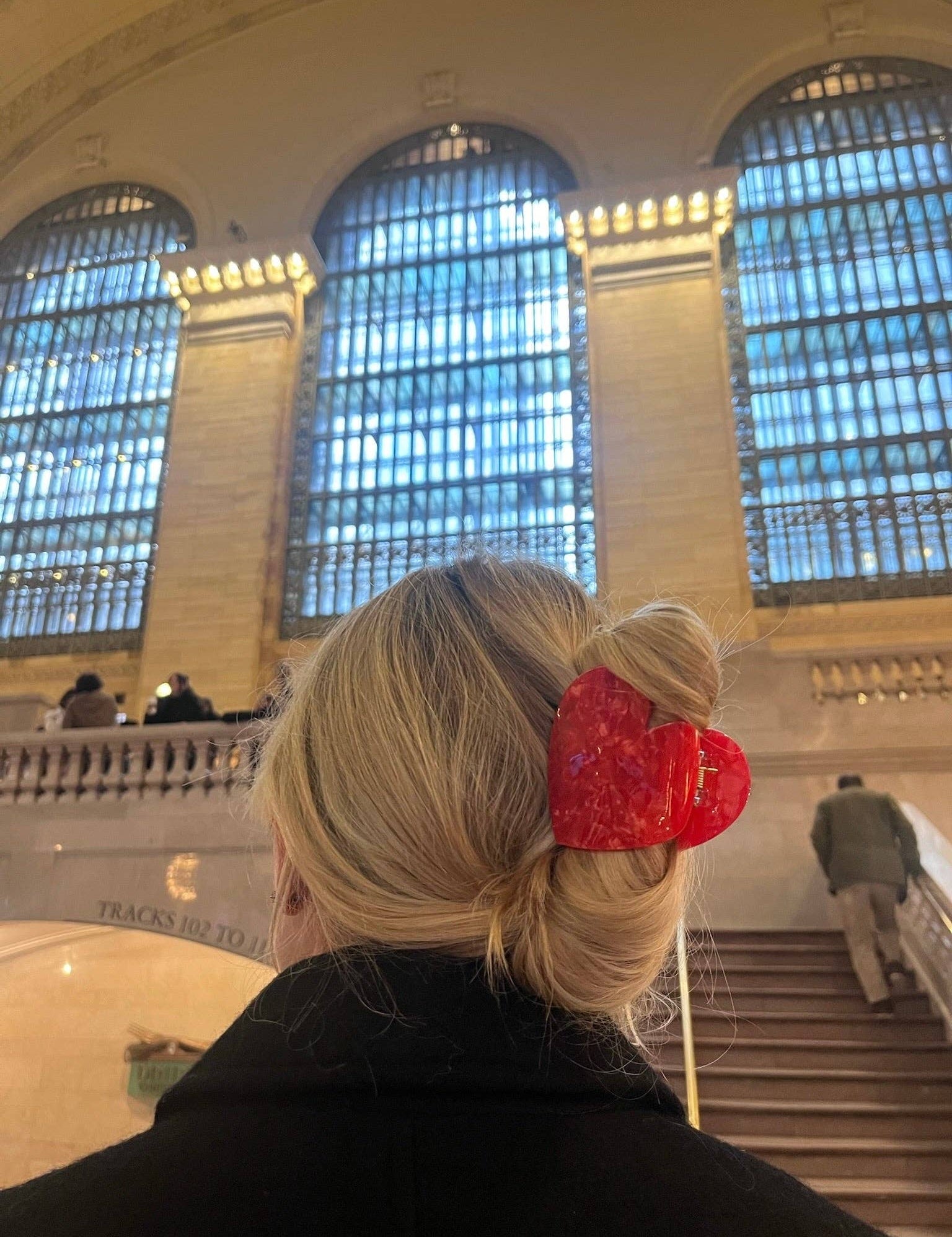 Solar Eclipse | Handmade Heart Acetate Claw Hair Clip - Various