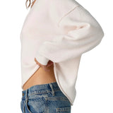 Free People | See Me V-Neck Pullover- Ballet Slipper