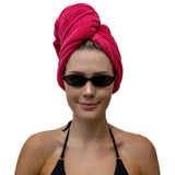 VOLO Beauty | Hero Hair Towel-Dahlia Luxe Tube