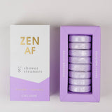 Chez Gagne | Zen AF - Aromatherapy Shower Steamers, Funny Gift - Lavender
